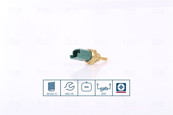 Nissens 207004 Датчик температури First Fit