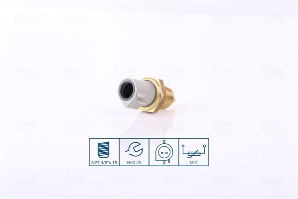 Nissens 207012 Датчик температури First Fit