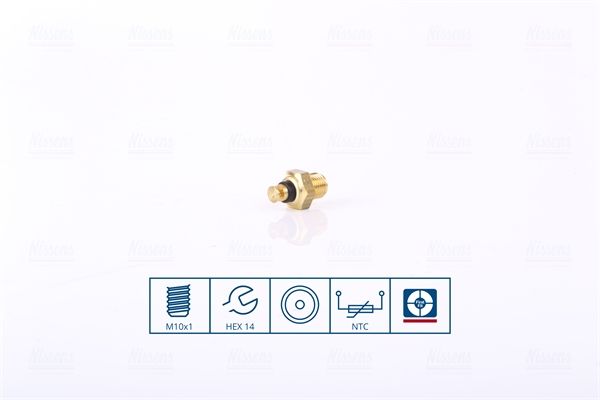 Nissens 207044 Датчик температури First Fit