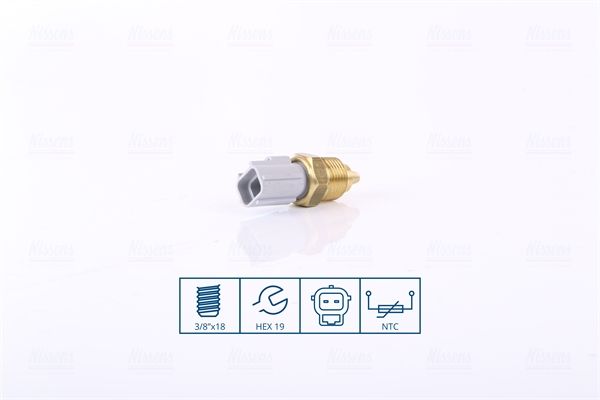 Nissens 207057 Датчик температури First Fit