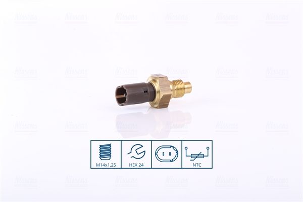 Nissens 207075 Датчик температури First Fit
