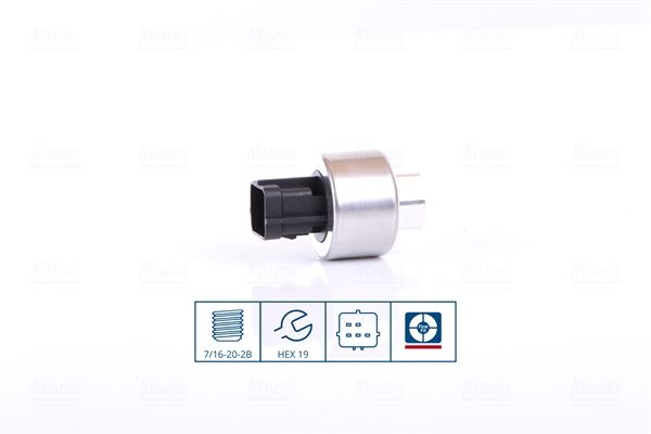 Nissens 301019 Датчик тиску First Fit
