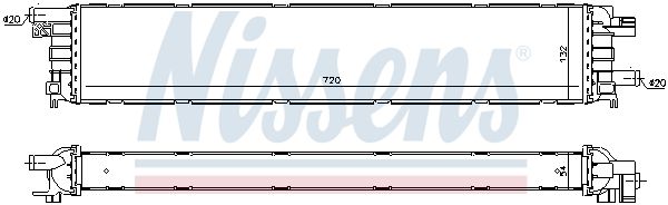 Nissens 60354 Радіатор охолодження двигуна
