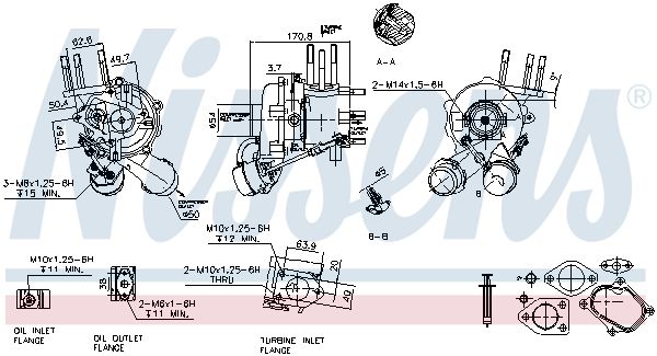 Nissens 93042 Компресор, наддування