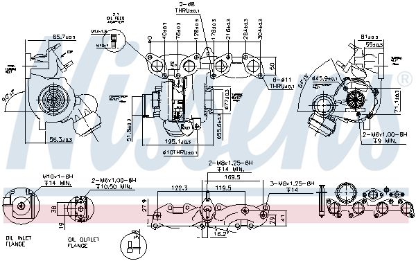 Nissens 93135 Компресор, наддування