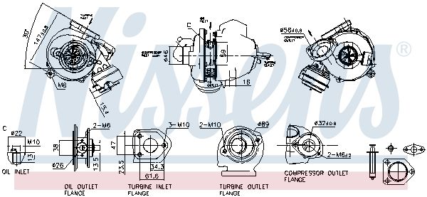 Nissens 93140 Компресор, наддування