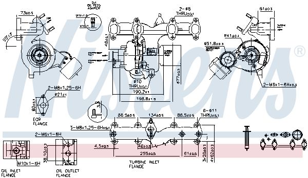 Nissens 93172 Компресор, наддування