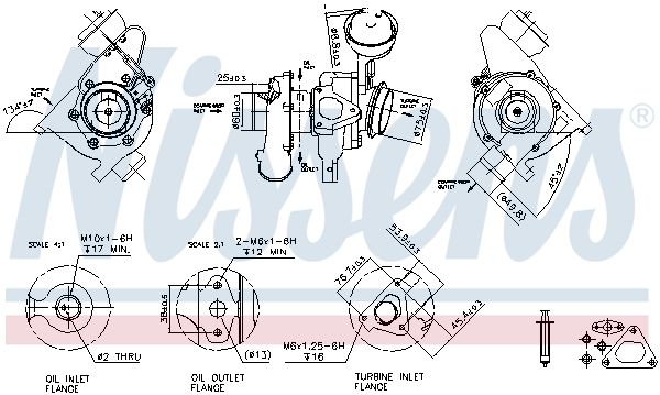 Nissens 93192 Компресор, наддування