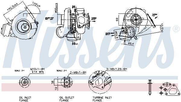 Nissens 93215 Компресор, наддування