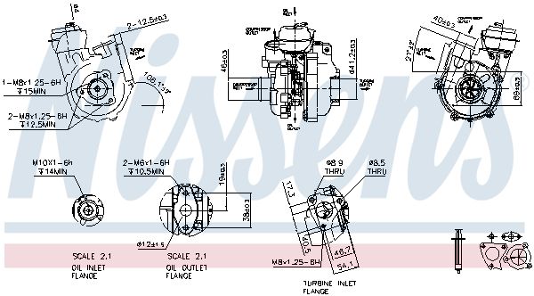 Nissens 93223 Компресор, наддування