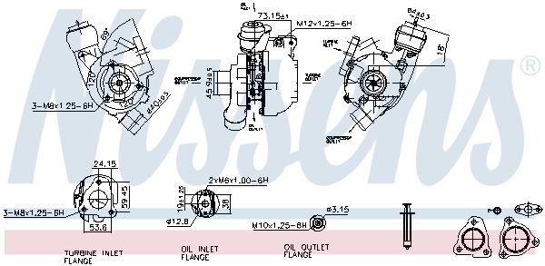Nissens 93224 Компресор, наддування