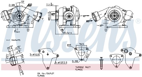 Nissens 93254 Компресор, наддування