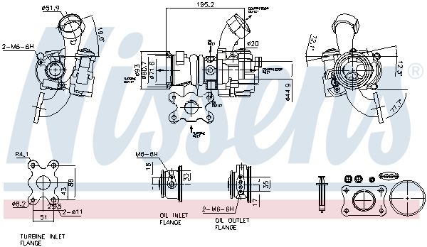 Nissens 93305 Компресор, наддування