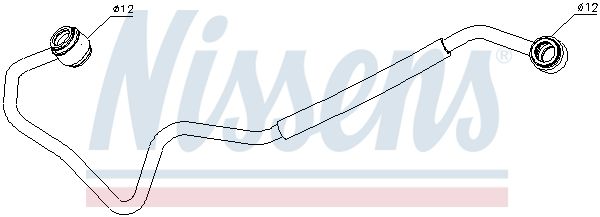 Nissens 935150 Оливопровід, компресор