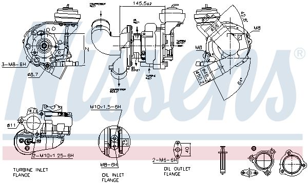 Nissens 93606 Компресор, наддування