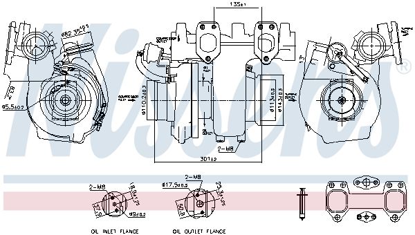Nissens 93692 Компресор, наддування