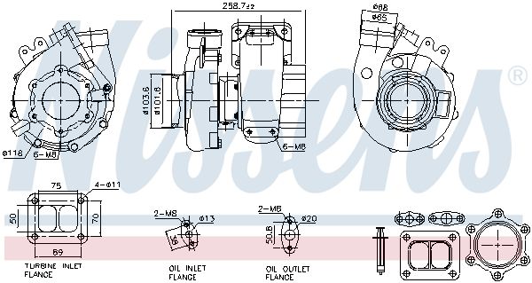 Nissens 93738 Компресор, наддування