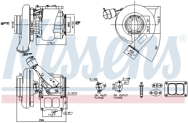 Nissens 93739 Компресор, наддування