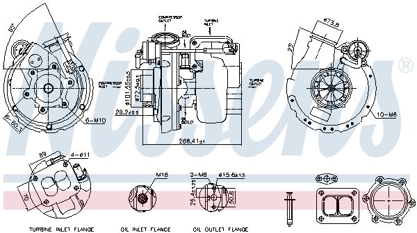 Nissens 93755 Компресор, наддування