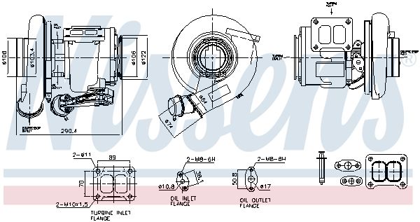 Nissens 93756 Компресор, наддування
