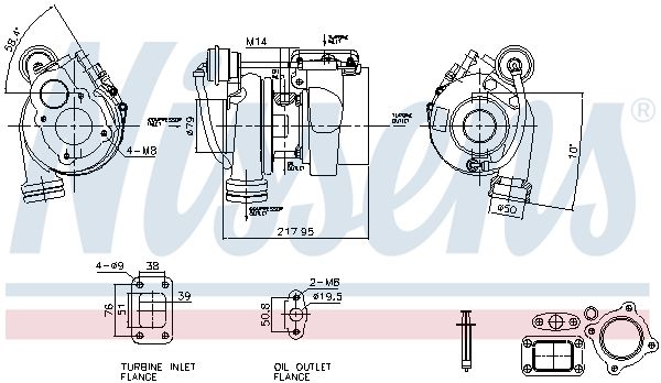 Nissens 93760 Компресор, наддування