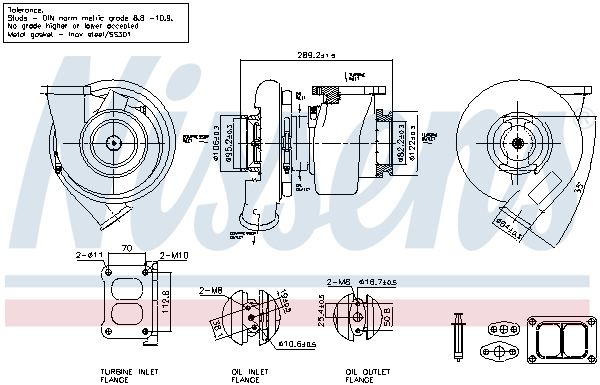 Nissens 93773 Компресор, наддування