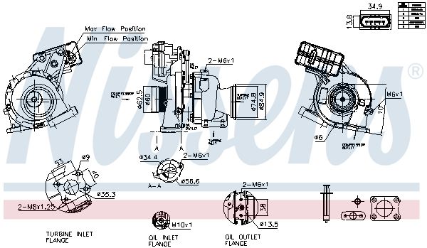 Nissens 93944 Компресор, наддування