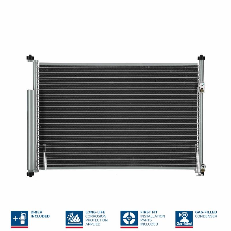 Nissens 940012 Конденсатор, система кондиціонування повітря