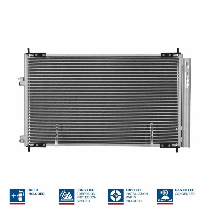 Nissens 940021 Радіатор кондиціонера First Fit