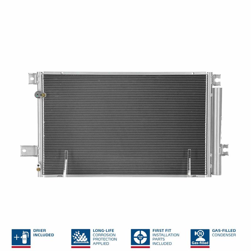 Nissens 940022 Радіатор кондиціонера First Fit