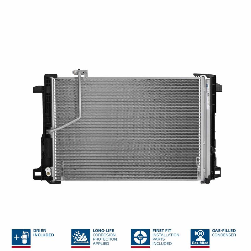 Nissens 940035 Радіатор кондиціонера First Fit