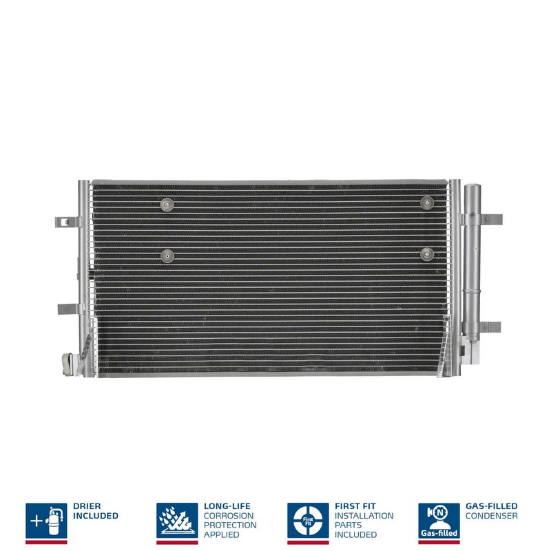 Nissens 940042 Радіатор кондиціонера First Fit