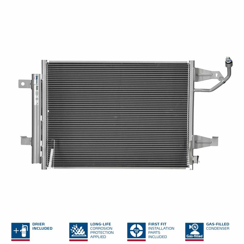 Nissens 940067 Радіатор кондиціонера First Fit