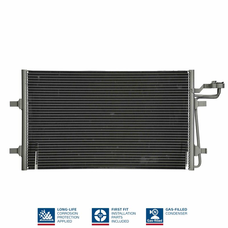 Nissens 940086 Радіатор кондиціонера First Fit