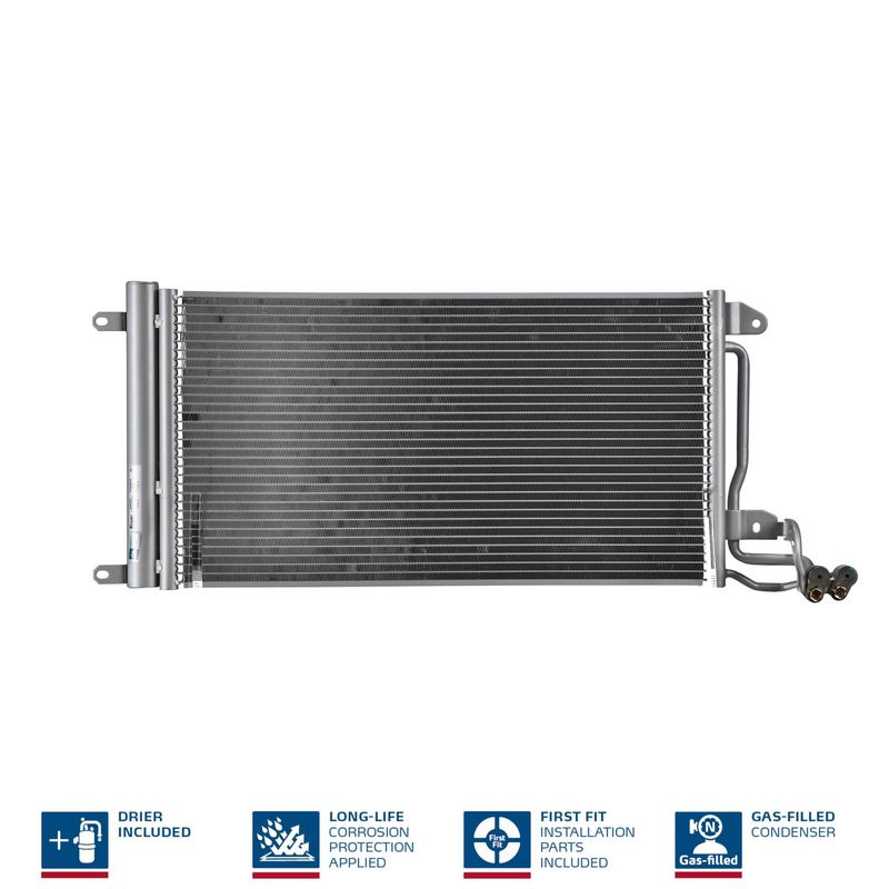 Nissens 940093 Радіатор кондиціонера First Fit
