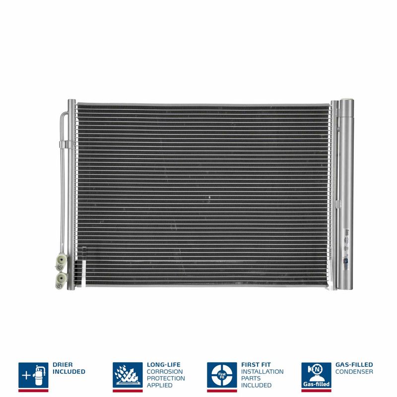 Nissens 940110 Конденсатор, система кондиціонування повітря