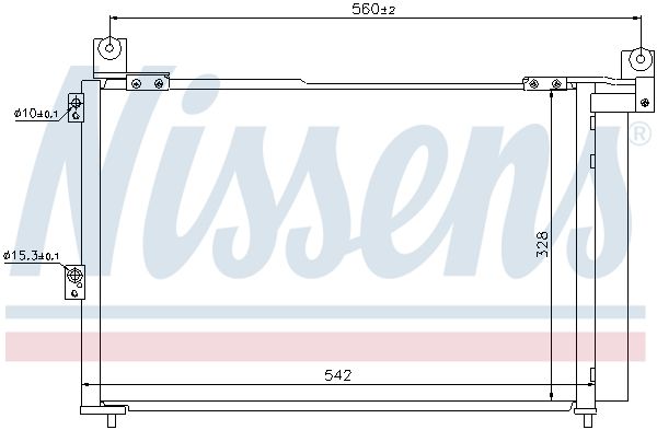 Nissens 940143 Радіатор кондиціонера First Fit