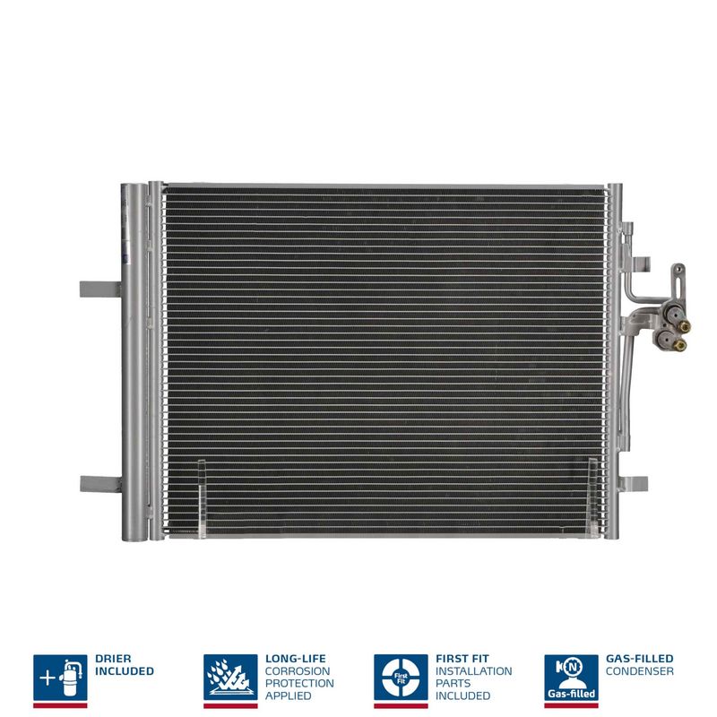 Nissens 940155 Радіатор кондиціонера First Fit