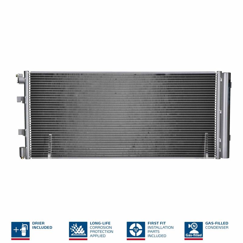 Nissens 940158 Радіатор кондиціонера First Fit