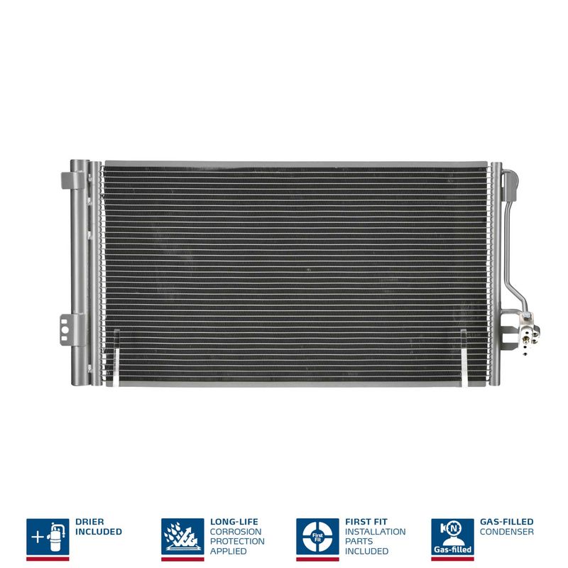 Nissens 940178 Радіатор кондиціонера First Fit