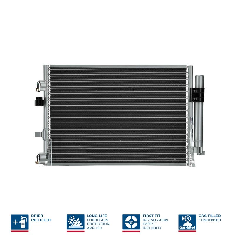 Nissens 940182 Радіатор кондиціонера First Fit
