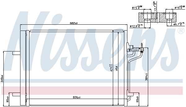 Nissens 940183 Радіатор кондиціонера First Fit