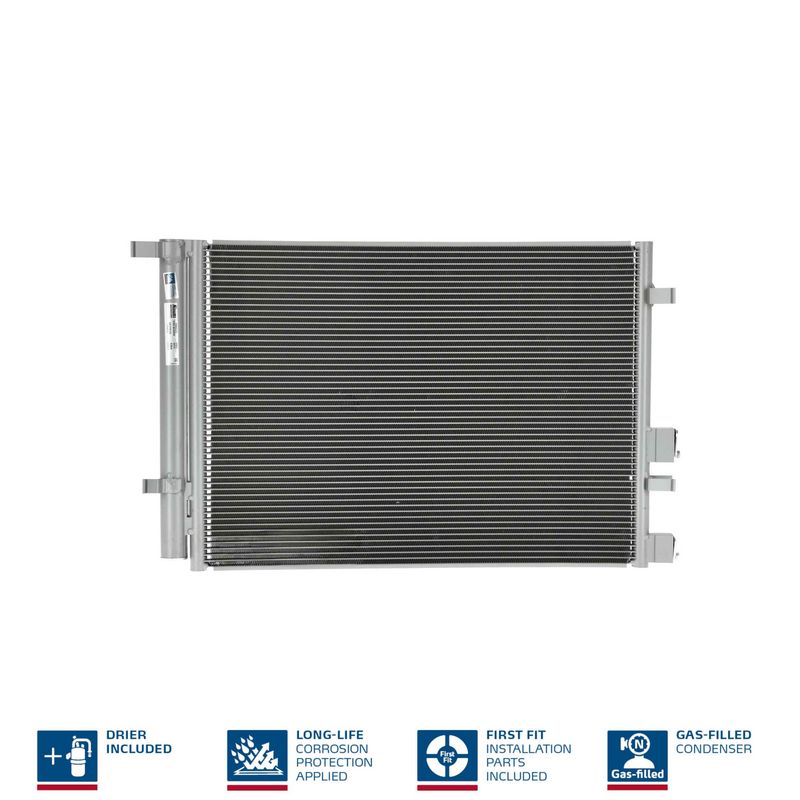 Nissens 940221 Конденсатор, система кондиціонування повітря