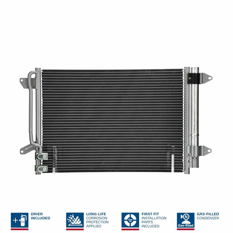 Nissens 940238 Радіатор кондиціонера First Fit