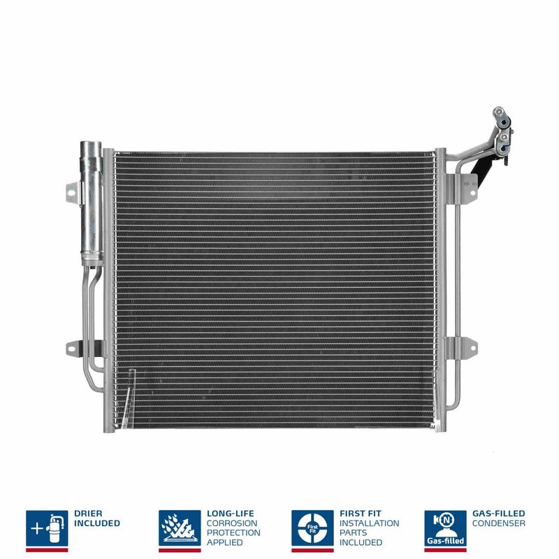 Nissens 940256 Радіатор кондиціонера First Fit