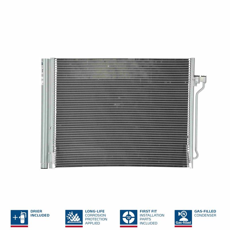 Nissens 940288 Радіатор кондиціонера First Fit