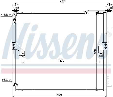 Nissens 940367 Радіатор кондиціонера