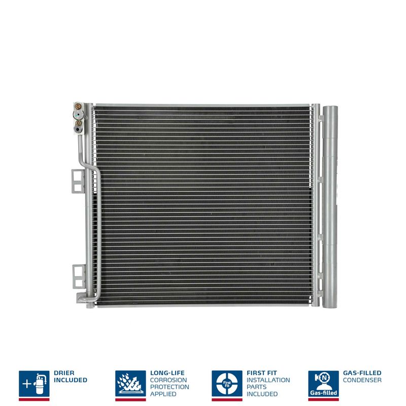 Nissens 940386 Радіатор кондиціонера First Fit