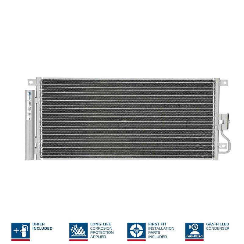 Nissens 940390 Конденсатор, система кондиціонування повітря