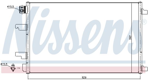 Nissens 940402 Радіатор кондиціонера First Fit